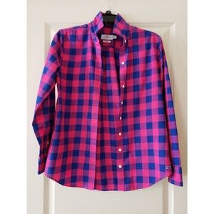 vineyard vines Women's Buffalo Check Shirt